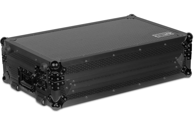 Flightcase pentru console DJ UDG Ultimate Flight Case DDJ-REV7 Plus - Laptop Shelf + Wheels