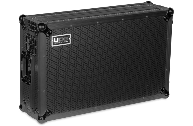 Flightcase pentru console DJ UDG Ultimate Flight Case DDJ-REV7 Plus - Laptop Shelf + Wheels