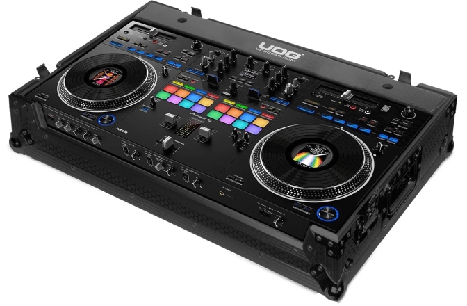 Flightcase pentru console DJ UDG Ultimate Flight Case DDJ-REV7 Plus - Whels