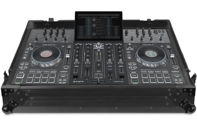 Flightcase pentru console DJ UDG Ultimate Flight Case Denon Prime 4+/ 4 Plus - Wheels
