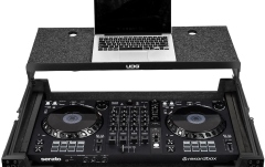 Flightcase pentru console DJ UDG Ultimate Flight Case Multi Format XXL Plus - Laptop Shelf