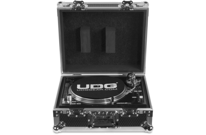 Flightcase pentru Turntable UDG Ultimate Flight Case Multi Format Turntable mk2 - Silver