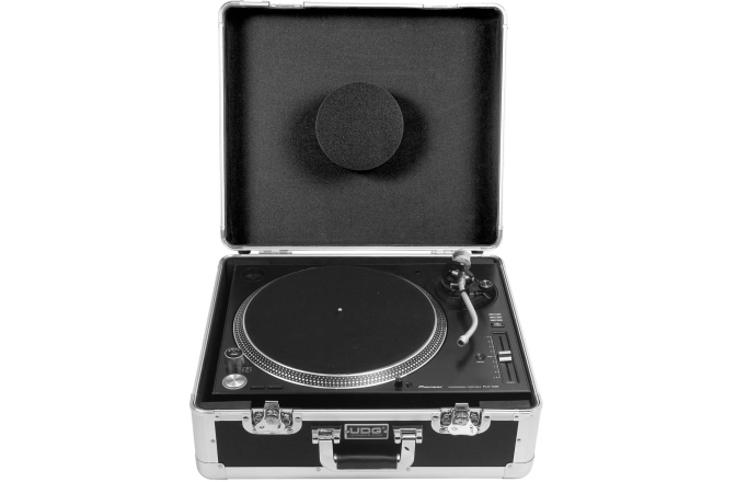 Flightcase pickup-uri DJ UDG Ultimate Pick Foam Flight Case Turntable - Silver