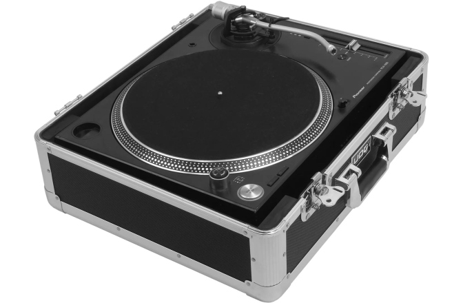 Flightcase pickup-uri DJ UDG Ultimate Pick Foam Flight Case Turntable - Silver
