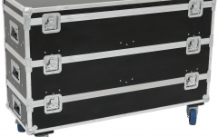 Flightcase PRO pentru 12 x bări LED Roadinger Flightcase 12x LED Bar Size L