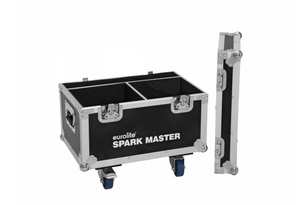 Flightcase 2x Spark Master with wheels