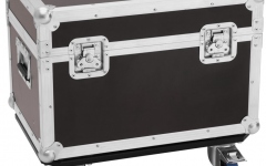 Flightcase PRO pentru 2 x Eurolite Spark Master Roadinger Flightcase PRO 2x Spark Master with wheels