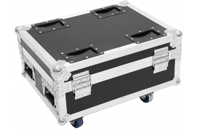 Flightcase PRO pentru 4 x AKKU  Roadinger Flightcase 4x AKKU IP UP-4 QuickDMX with charging function