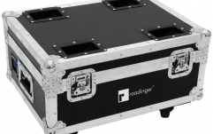 Flightcase PRO pentru 4 x AKKU UP-4 Roadinger Flightcase 4x AKKU UP-4 QuickDMX with charging function