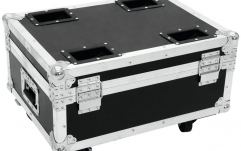 Flightcase PRO pentru 4 x AKKU UP-4 Roadinger Flightcase 4x AKKU UP-4 QuickDMX with charging function