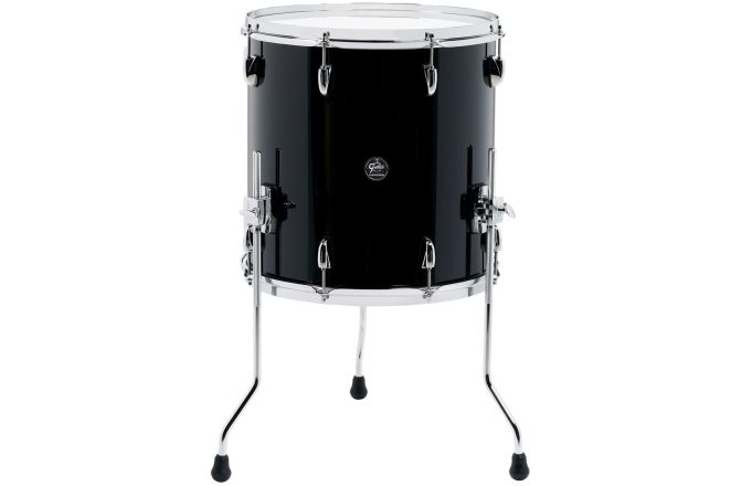 Floor Tom  Gretsch FT Renown Maple Piano Black 16" x 16"