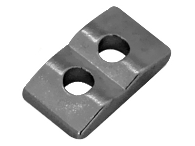  FR7NCBBNP - 7-String Center Nut Clamping Block - Black Nickel