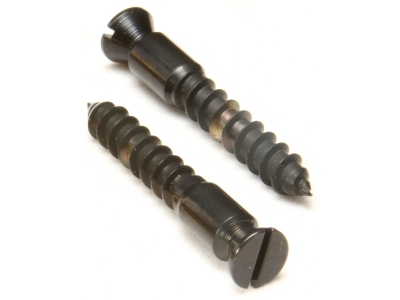 FRBMWSSB - Bridge Mounting Wood Screws (2 pcs) - Black