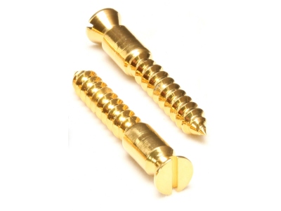  FRBMWSSG - Bridge Mounting Wood Screws (2 pcs) - Gold