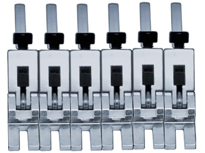  FRP1BSSC - 1000 Series Pro 6-String Saddle Set - Chrome