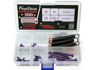  FRUK1-SS-PL - Color Stainless Steel Hardware Upgrade Kit, Purple