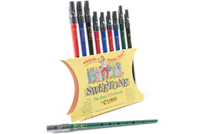 Fluierași Clarke Pennywhistle Sweetone Set 10 pcs