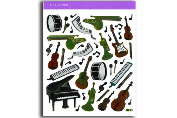 Keyboard & Instrument Stickers