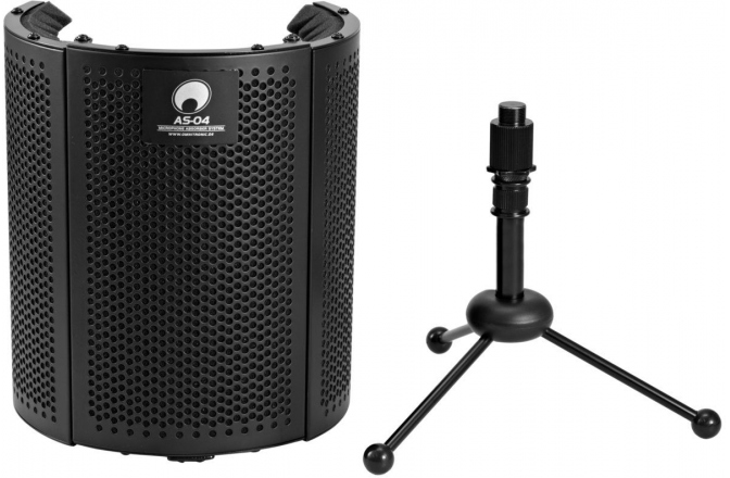 Fonoabsorbant de Microfon Omnitronic AS-04 Desk-Microphone-Absorber System