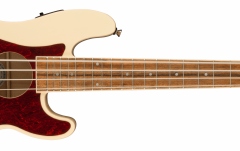 FULLERTON PRECISION BASS Fender Fullerton Precision Bass Uke Walnut Fingerboard, Tortoiseshell Pickguard, Olympic White