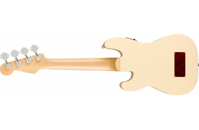 FULLERTON PRECISION BASS Fender Fullerton Precision Bass Uke Walnut Fingerboard, Tortoiseshell Pickguard, Olympic White