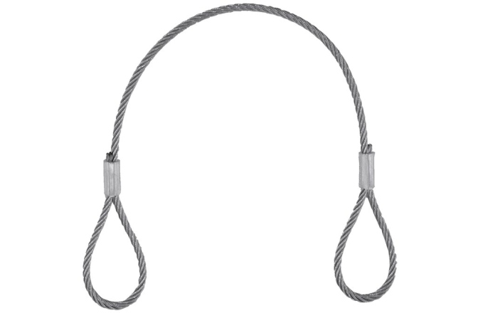 Funie de oțel Eurolite Steel Rope (SC) 400x3mm silver