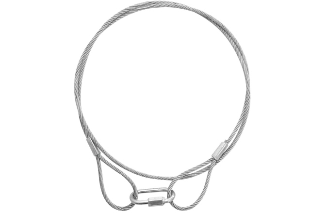 Funie de oțel Eurolite Steel Rope (SC) 900x3mm silver