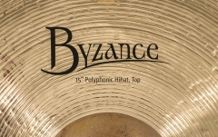 Fus-cinel (Hi-hat) Meinl Byzance Brilliant Polyphonic HiHat - 15'' LIMITED EDITION