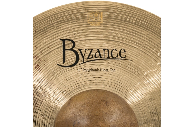 Fus-cinel (Hi-hat) Meinl Byzance Brilliant Polyphonic HiHat - 15'' LIMITED EDITION