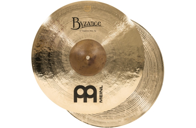 Fus-cinel (Hi-hat) Meinl Byzance Brilliant Polyphonic HiHat - 15'' LIMITED EDITION