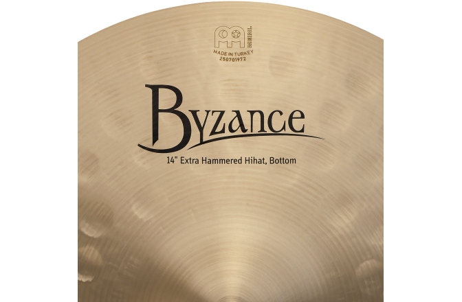 Fus-cinel (Hi-hat) Meinl Byzance Traditional Extra Hammered Hihat - 14''