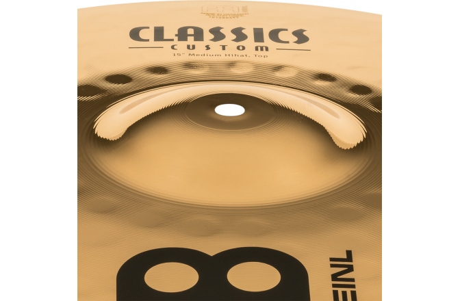 Fus-cinel (hi-hat) Meinl Classics Custom Brilliant Medium Hihat - 15"
