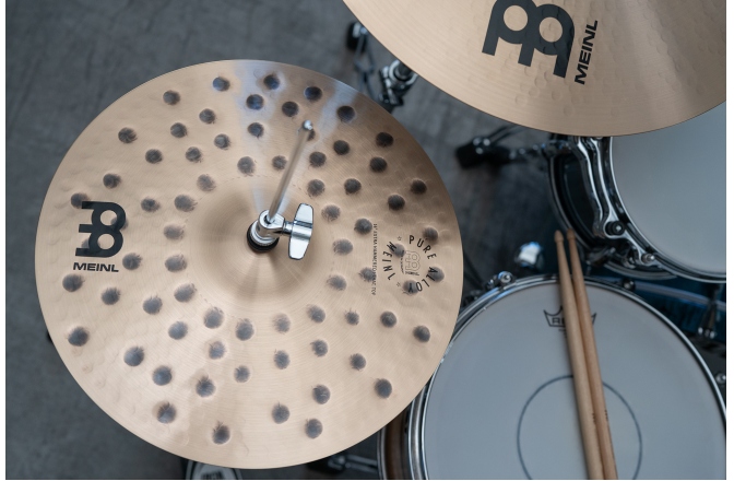 Fus-cinel (Hi-hat) Meinl Pure Alloy Extra Hammered Hihat - 14''