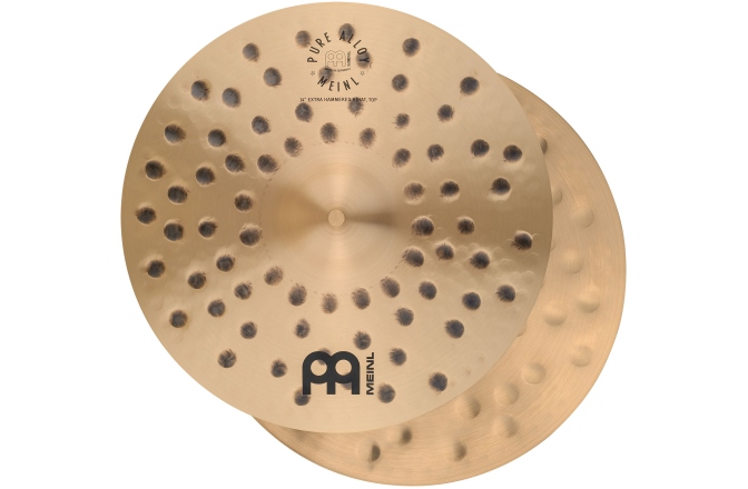 Fus-cinel (Hi-hat) Meinl Pure Alloy Extra Hammered Hihat - 14''