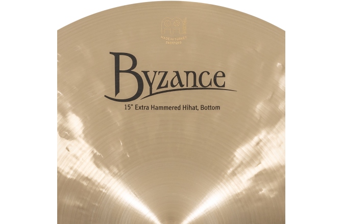 Fus-cinel Meinl Byzance Traditional Extra Hammered 15'' Hihat B15EHH
