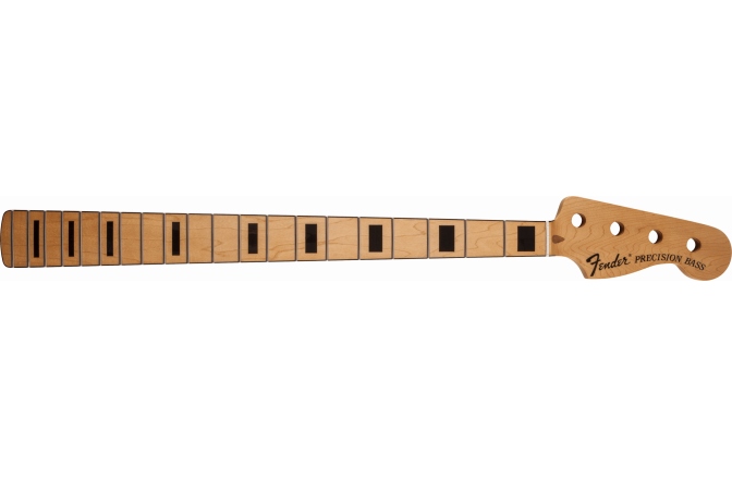 Gât de Chitară Fender Precision Bass Neck 20 Medium Jumbo Frets Block Inlay - Maple