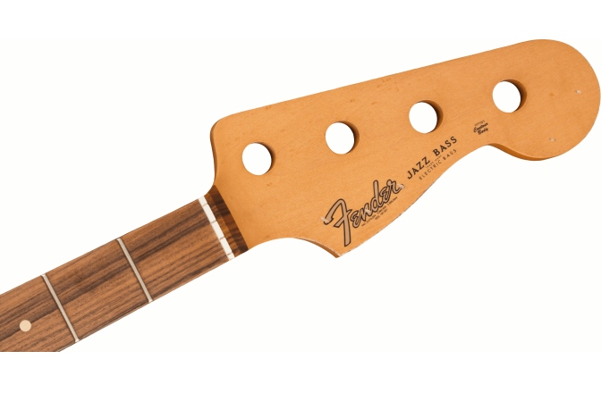 Gât de Chitară Fender Road Worn '60's Jazz Bass Neck 20 Medium Jumbo Frets Pau Ferro "C" Shape
