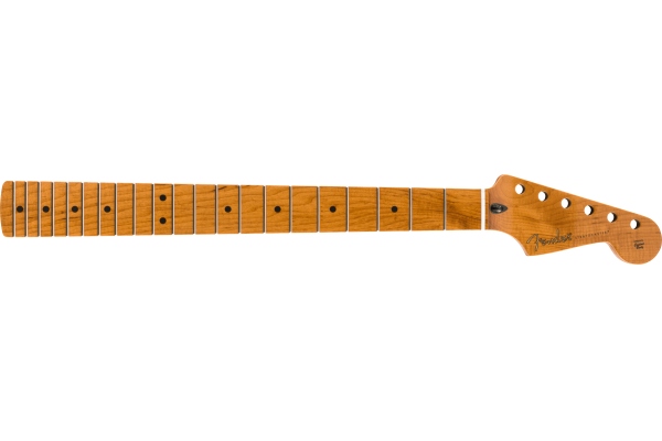 Roasted Maple Stratocaster Neck 21 Narrow Tall Frets 9.5" Maple C Shape