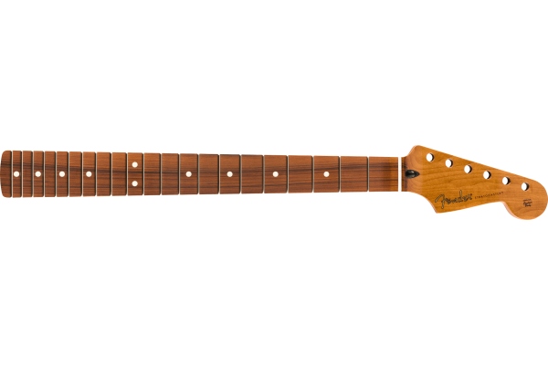 Roasted Maple Stratocaster Neck 21 Narrow Tall Frets 9.5" Pau Ferro C Shape