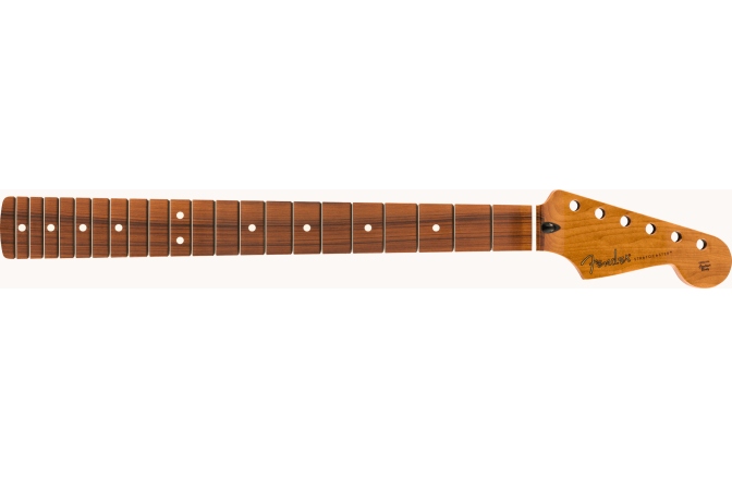 Gât de Chitară Fender Roasted Maple Stratocaster Neck 21 Narrow Tall Frets 9.5" Pau Ferro C Shape