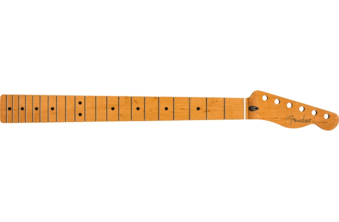 Gât de Chitară Fender Roasted Maple Telecaster Neck 21 Narrow Tall Frets 9.5" Maple C Shape