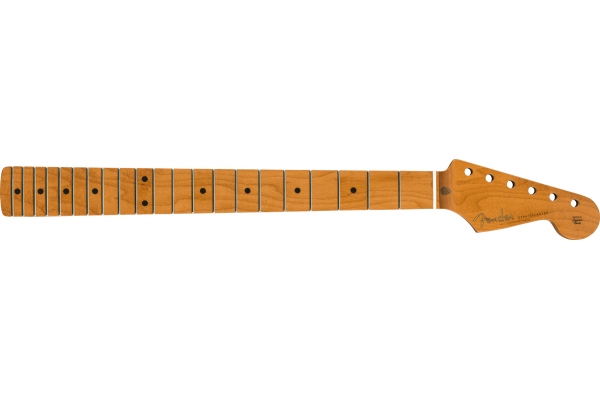 Roasted Maple Vintera Mod 50's Stratocaster Neck 21 Medium Jumbo Frets 9.5" "V" Shape