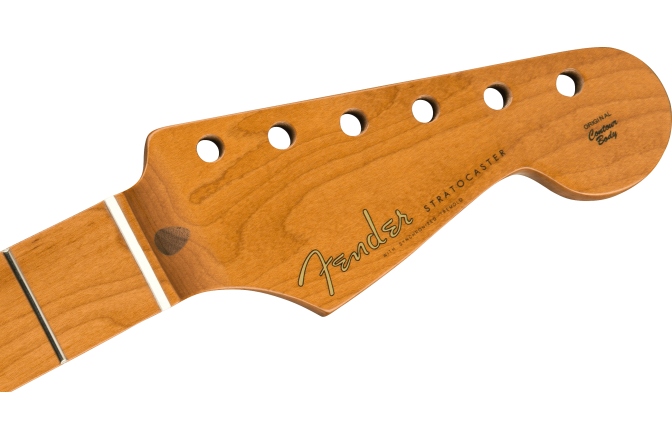 Gât de Chitară Fender Roasted Maple Vintera Mod 50's Stratocaster Neck 21 Medium Jumbo Frets 9.5" "V" Shape