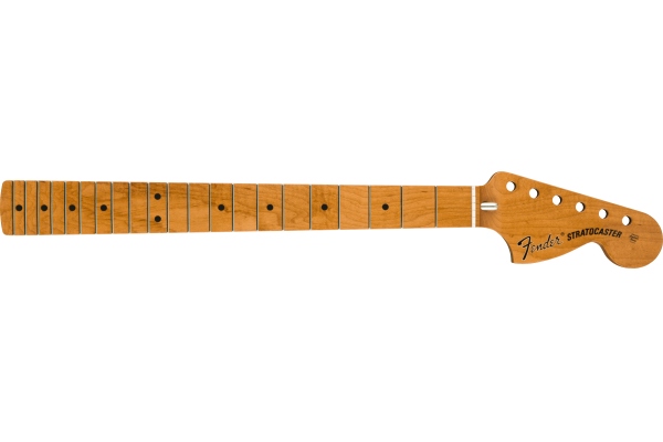 Roasted Maple Vintera Mod '70's Stratocaster Neck 21 Medium Jumbo Frets 9.5" "C" Shape