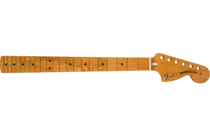 Gât de Chitară Fender Roasted Maple Vintera Mod '70's Stratocaster Neck 21 Medium Jumbo Frets 9.5" "C" Shape