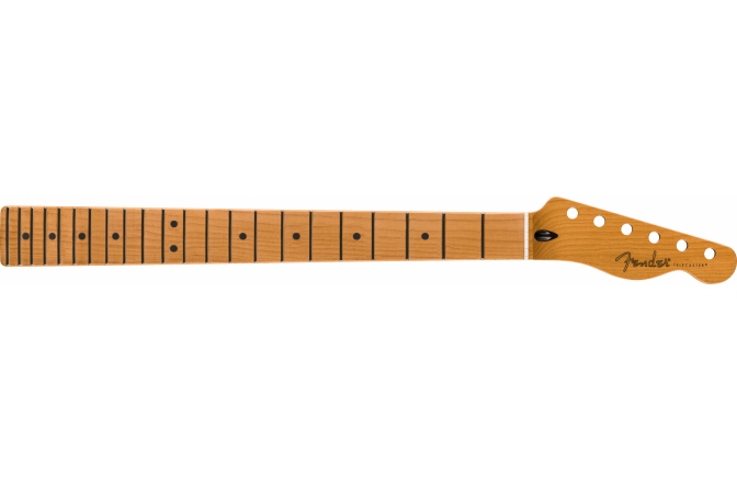Gât de Chitară Fender Satin Roasted Maple Telecaster Neck 22 Jumbo Frets Flat Oval Shape