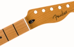 Gât de Chitară Fender Satin Roasted Maple Telecaster Neck 22 Jumbo Frets Flat Oval Shape