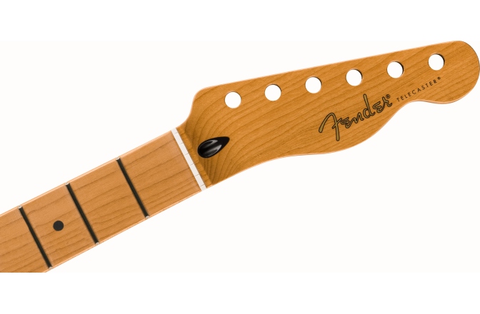Gât de Chitară Fender Satin Roasted Maple Telecaster Neck 22 Jumbo Frets Flat Oval Shape