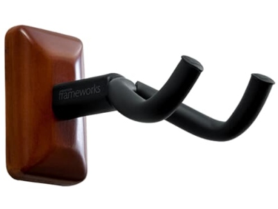 Mahogany Wall Mount Guitar Hanger