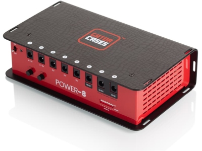 Pedal Board Power Supply 8 Outputs EU